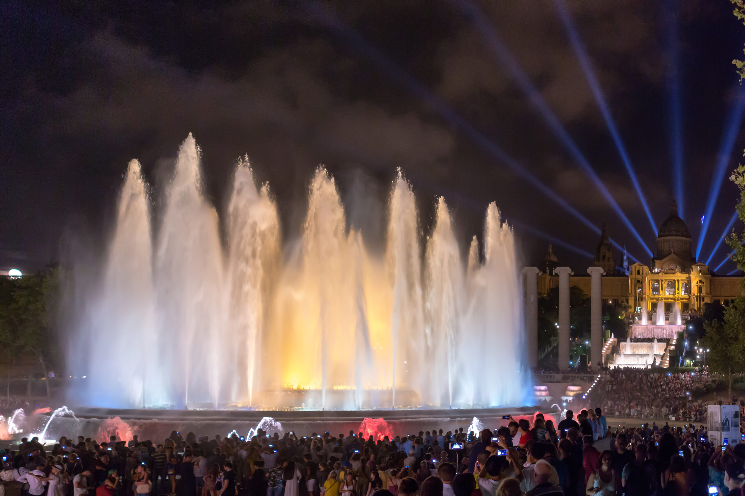 Montjuïc y Fuente Mágica